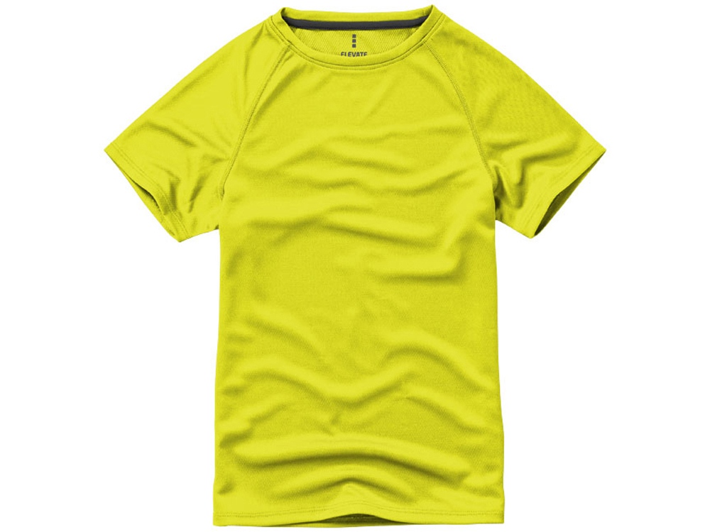 Футболка Niagara детская, неоновый желтый