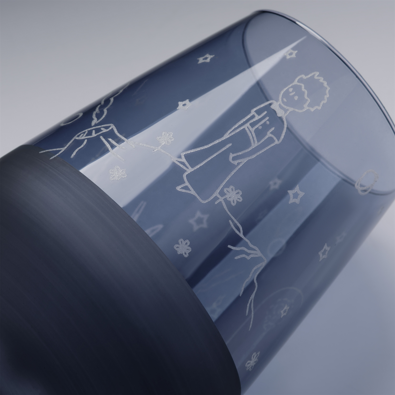 Бокал для вина Блэк Эдишн (Black Edition), черный фото на сайте Print Logo.