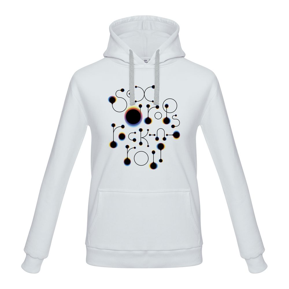 Толстовка с капюшоном No drugs — пример нанесения логотипа (Принтэссенция) | Print Logo