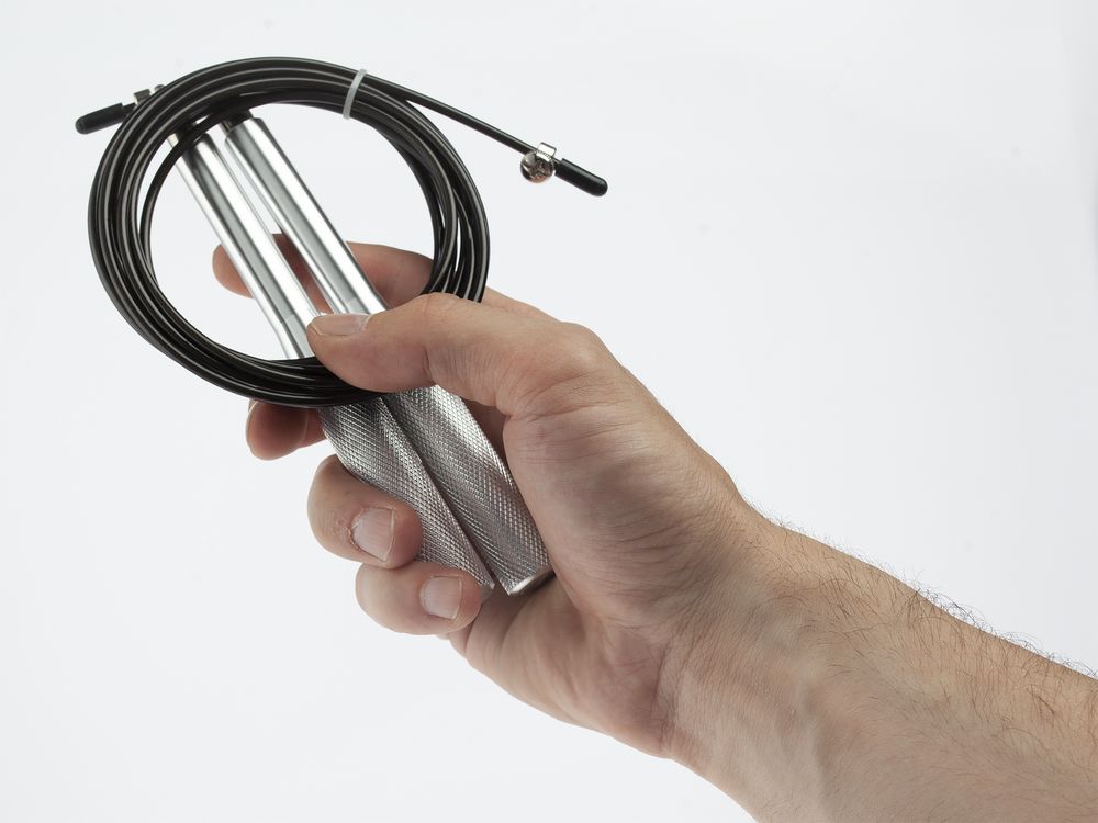 Скакалка Hard Work в мешочке — пример нанесения логотипа (Hard Work) | Print Logo