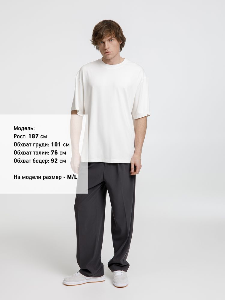 Футболка оверсайз унисекс Lavinia, белая, размер XL/XXL