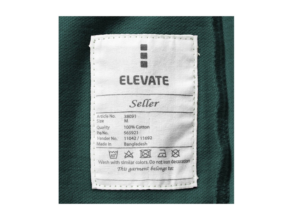 Рубашка поло Seller женская, изумрудный