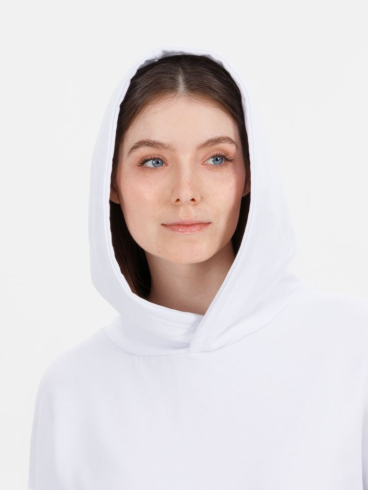 Худи оверсайз унисекс Outshine, белое, размер M/L