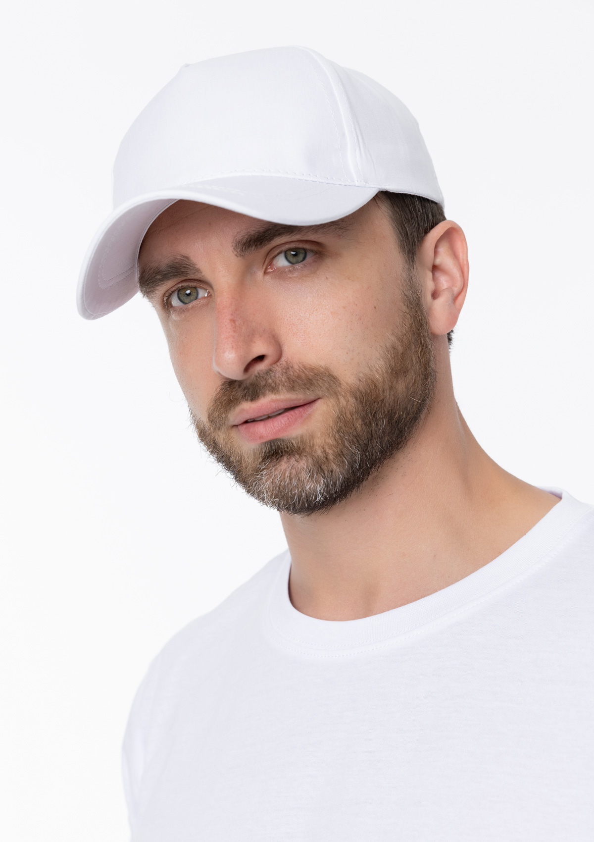 Бейсболка STAN 5 клиньев хлопок 150, 13, Белый,  (10/1)  (56-58/ONE SIZE)