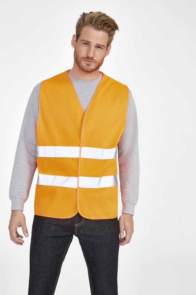 Жилет светоотражающий Secure Pro фото на сайте Print Logo.