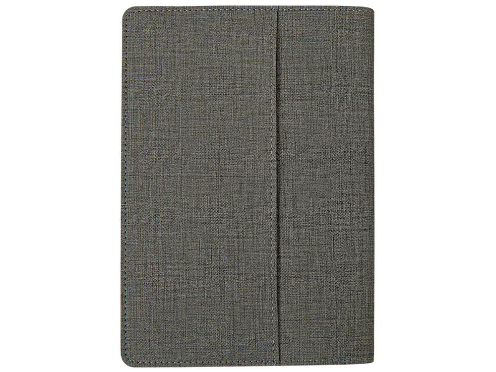 Двустороннее портфолио из рпет-фетра и искусственной кожи Felt, серый