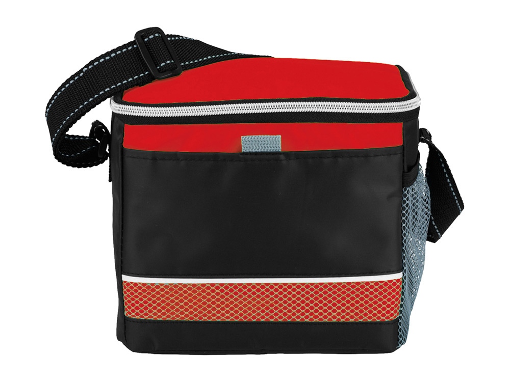 Спортивная сумка-холодильник Levi, черный/красный