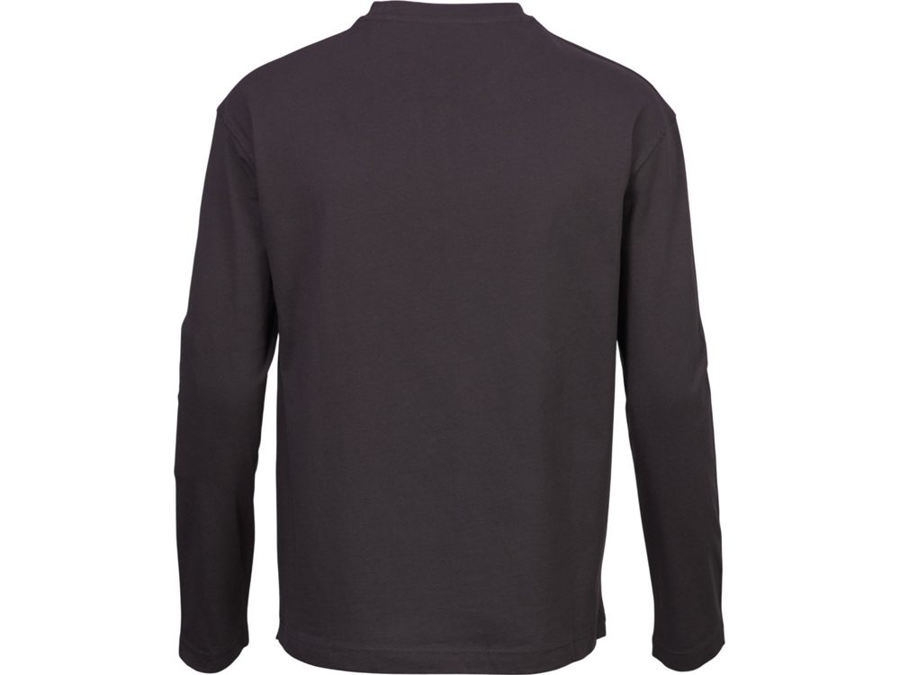 Лонгслив оверсайз Berlin унисекс, темно-серый