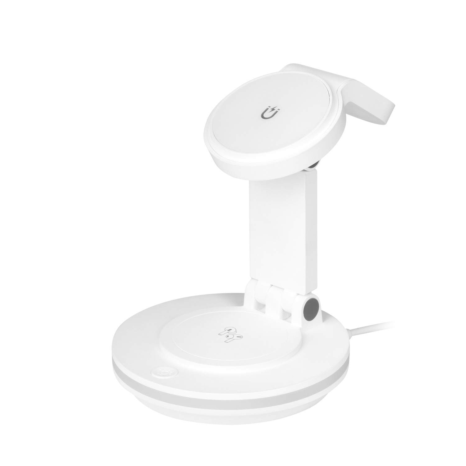 Беспроводная зарядная станция 3в1 Polaris фото на сайте Print Logo.