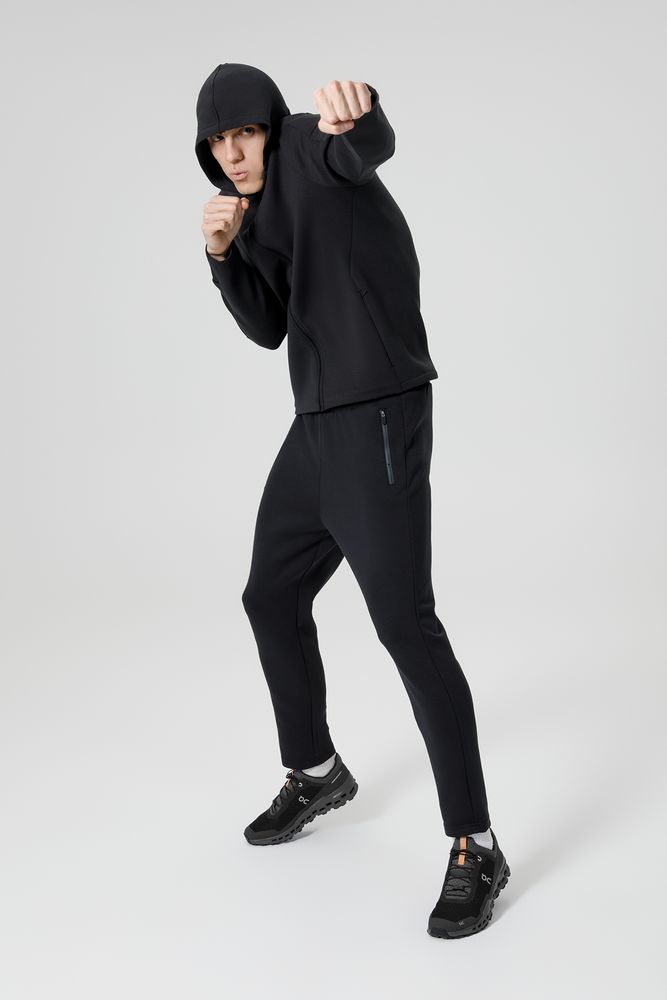 Куртка с капюшоном унисекс Begi, черная, размер XXL