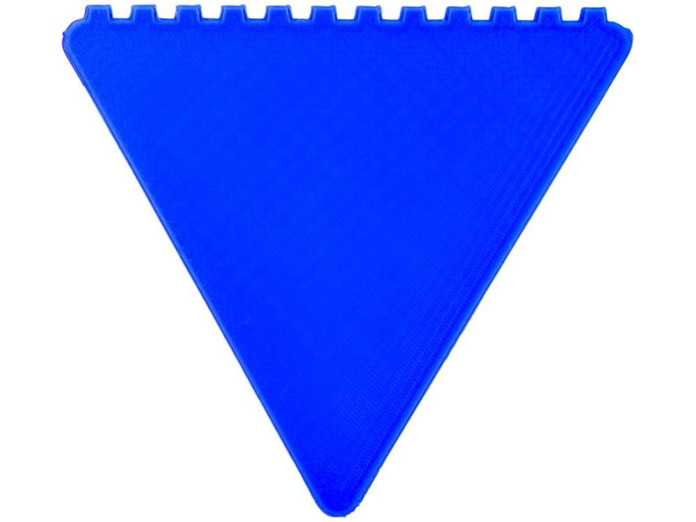 Треугольный скребок Frosty, ярко-синий