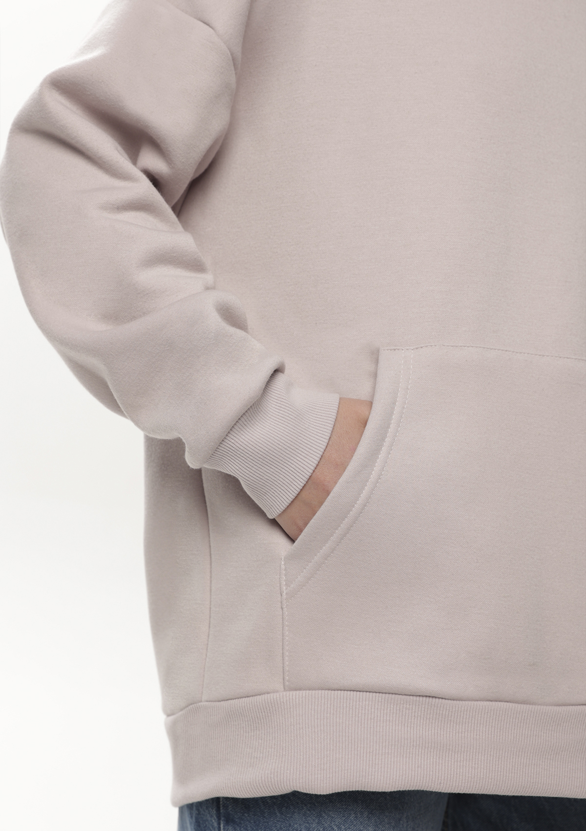 Худи унисекс STAN оверсайз интерсофт 320, 69, Кремовый,  (52)  (46/S)