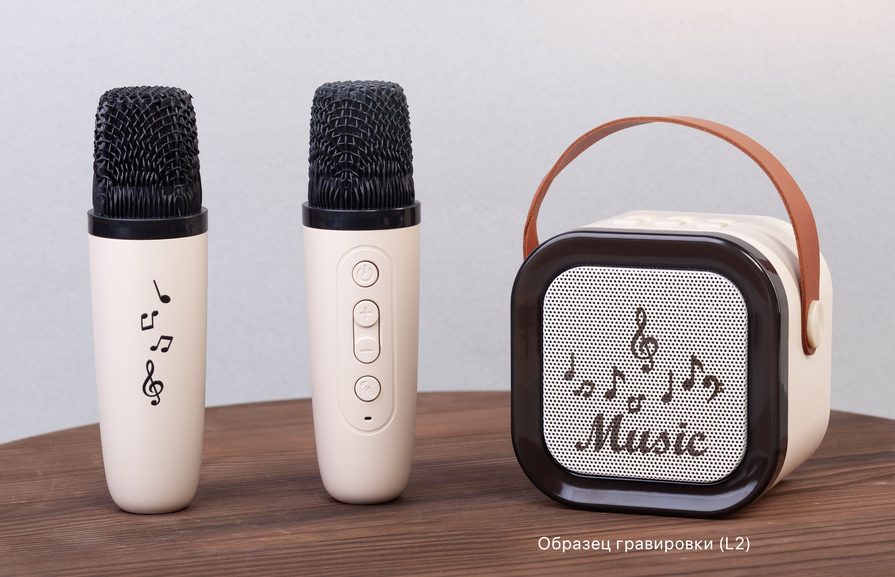 Караоке станция "Duet", бежевый