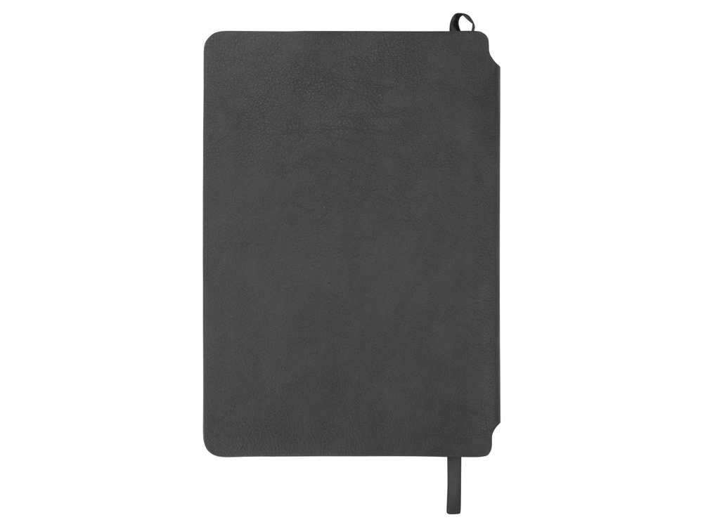 Блокнот Notepeno А5 с тонированными линованными страницами, серый (Р)