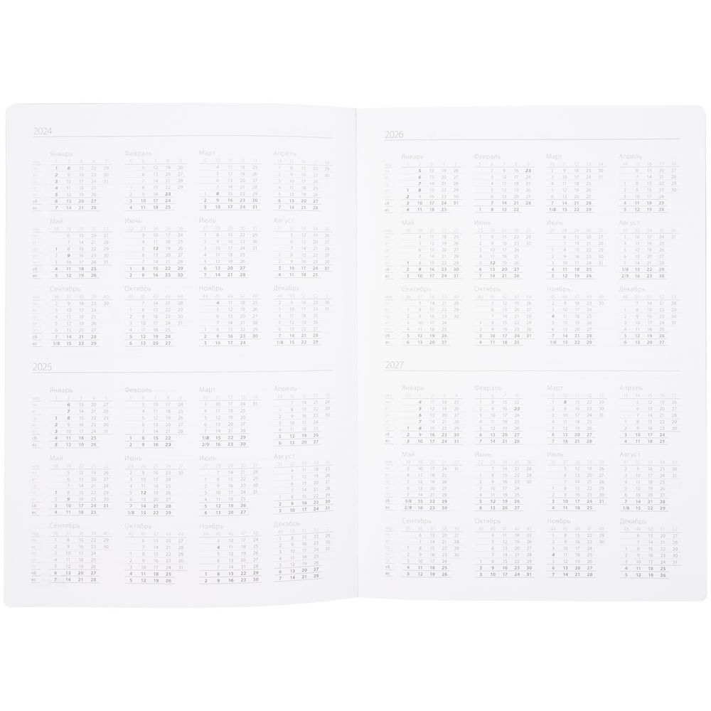 Ежедневник Nebraska Flex, недатированный фото на сайте Print Logo.