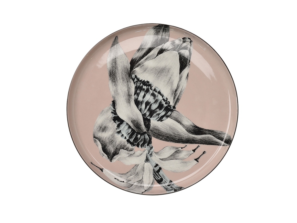 Тарелка PLATE 2 BAN с логотипом Valerie Concept | Print Logo