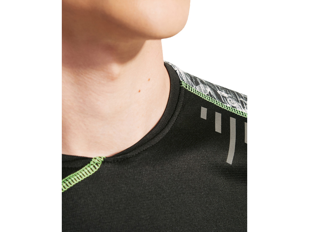 Спортивная футболка Sochi мужская, принтованный черный