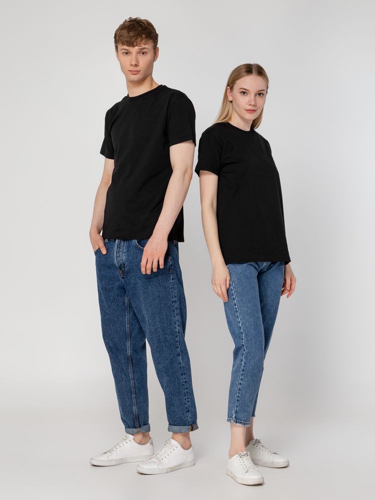 Футболка унисекс T-Bolka 160, черная, размер 4XL