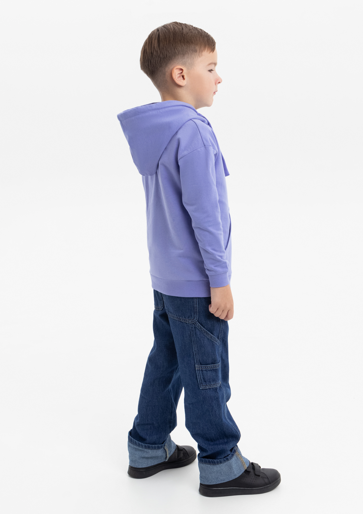 Худи детское STAN футер без начеса 260, 23J, Сливовый,  (95)  (10/10 лет)