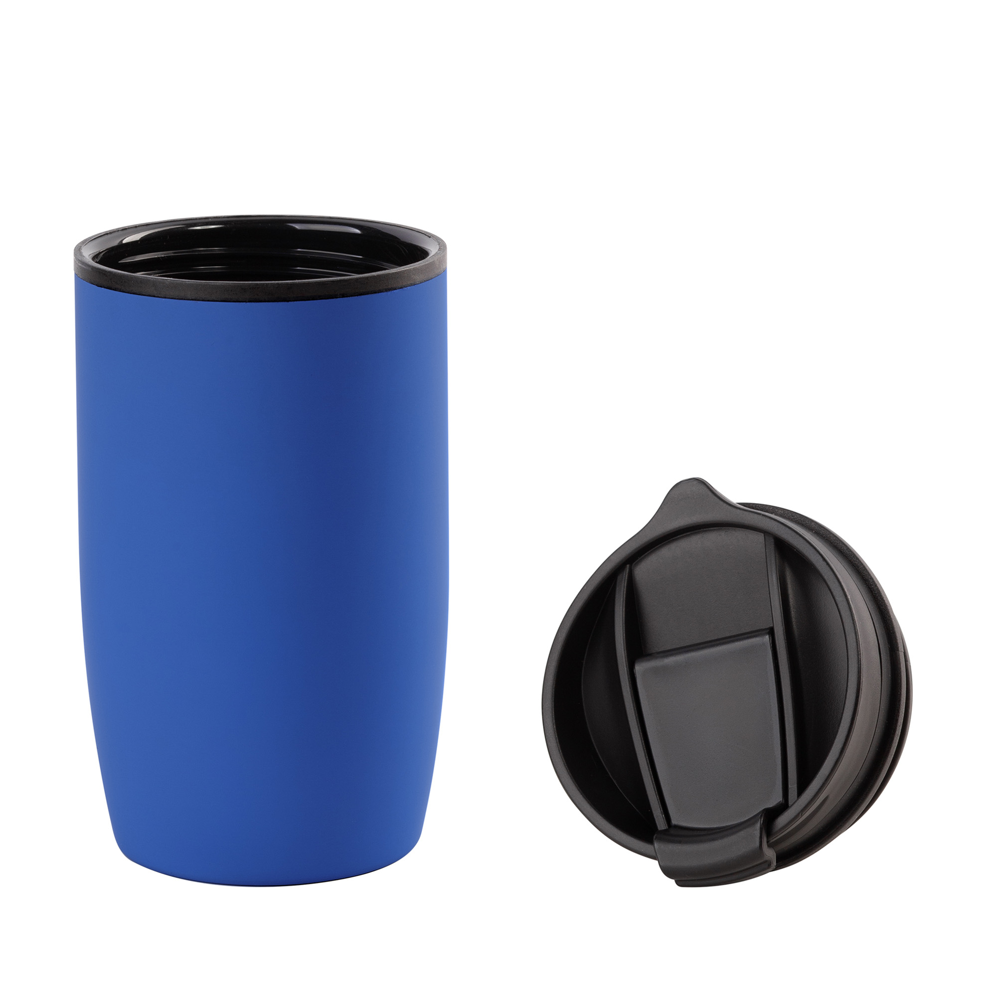 Термостакан "Unicup" 300 мл, покрытие soft touch, оранжевый