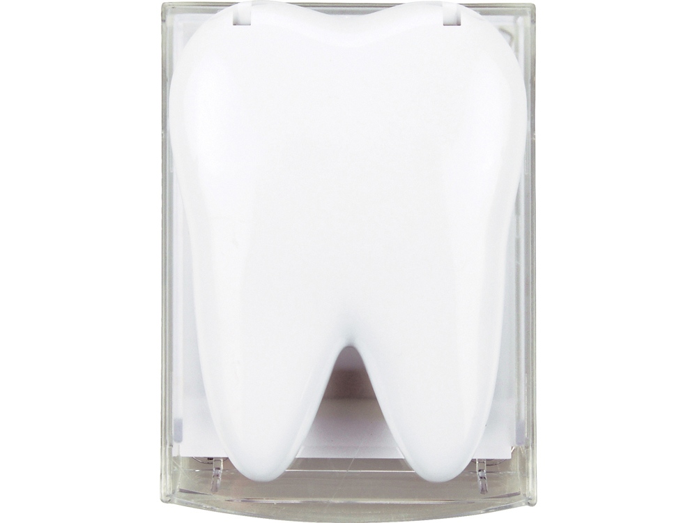 Диспенсер с блоком для записей Дантист, белый