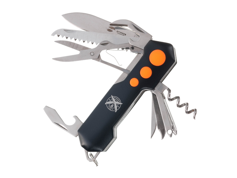 Нож перочинный, 96 мм, 15 функций фото на сайте  Print Logo.