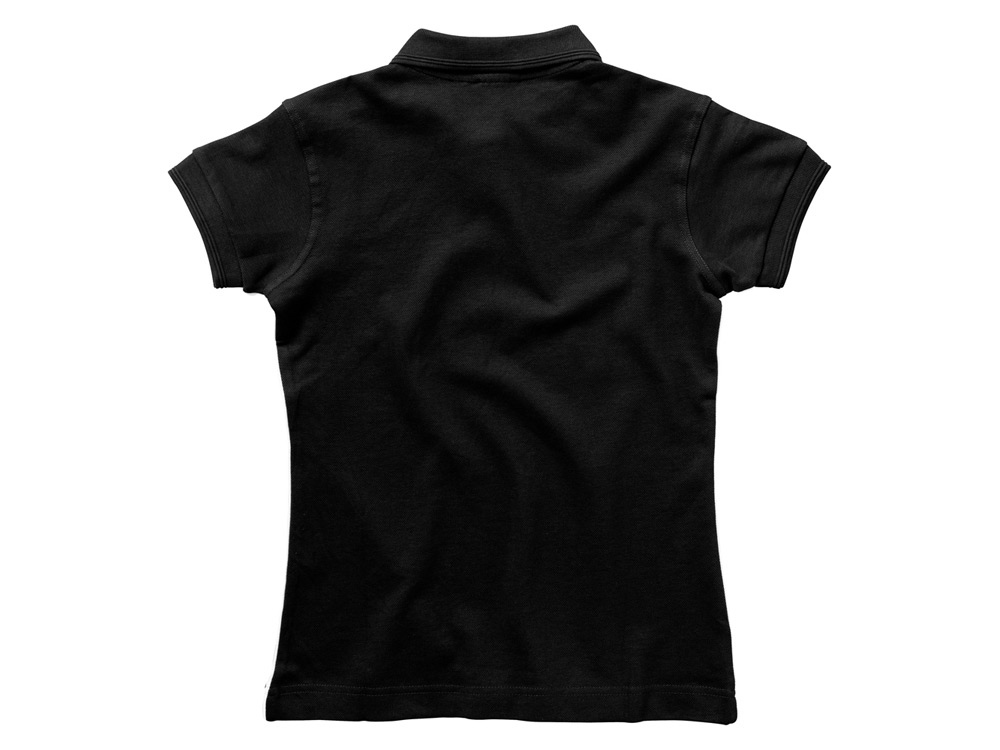 Рубашка поло Backhand женская, черный/белый