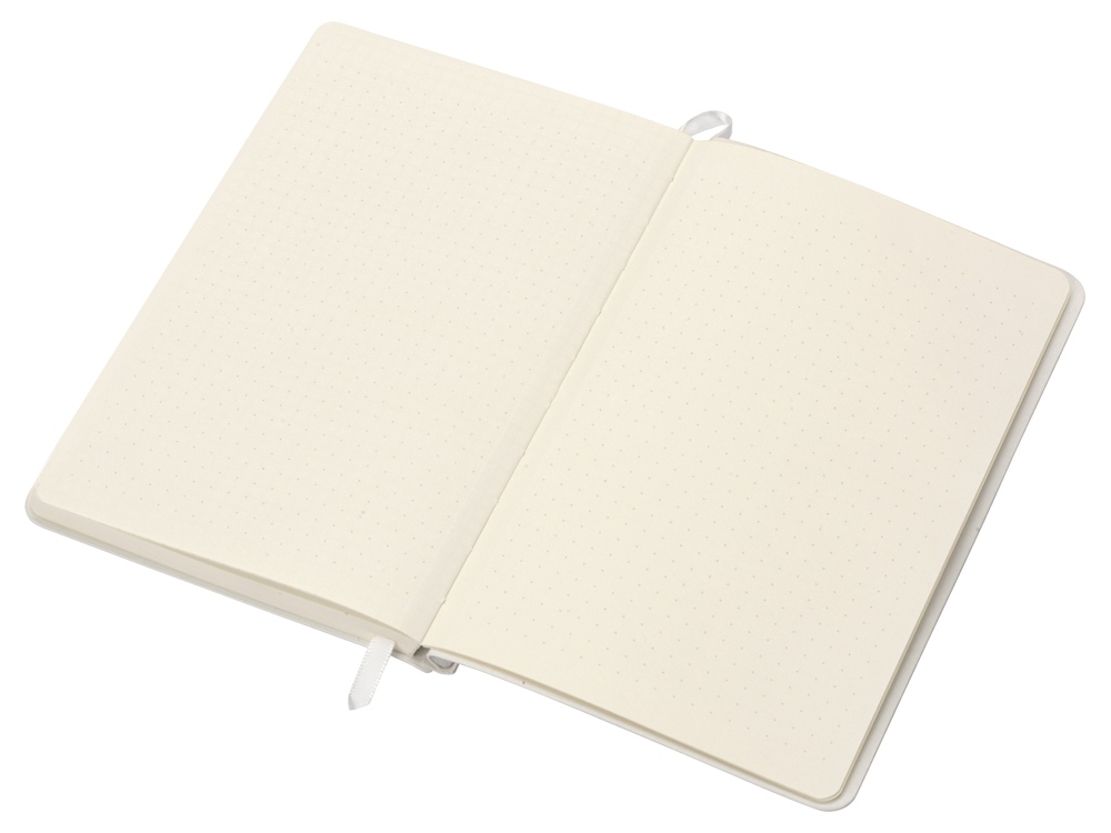 Блокнот Notepeno А5 с тонированными линованными страницами, белый