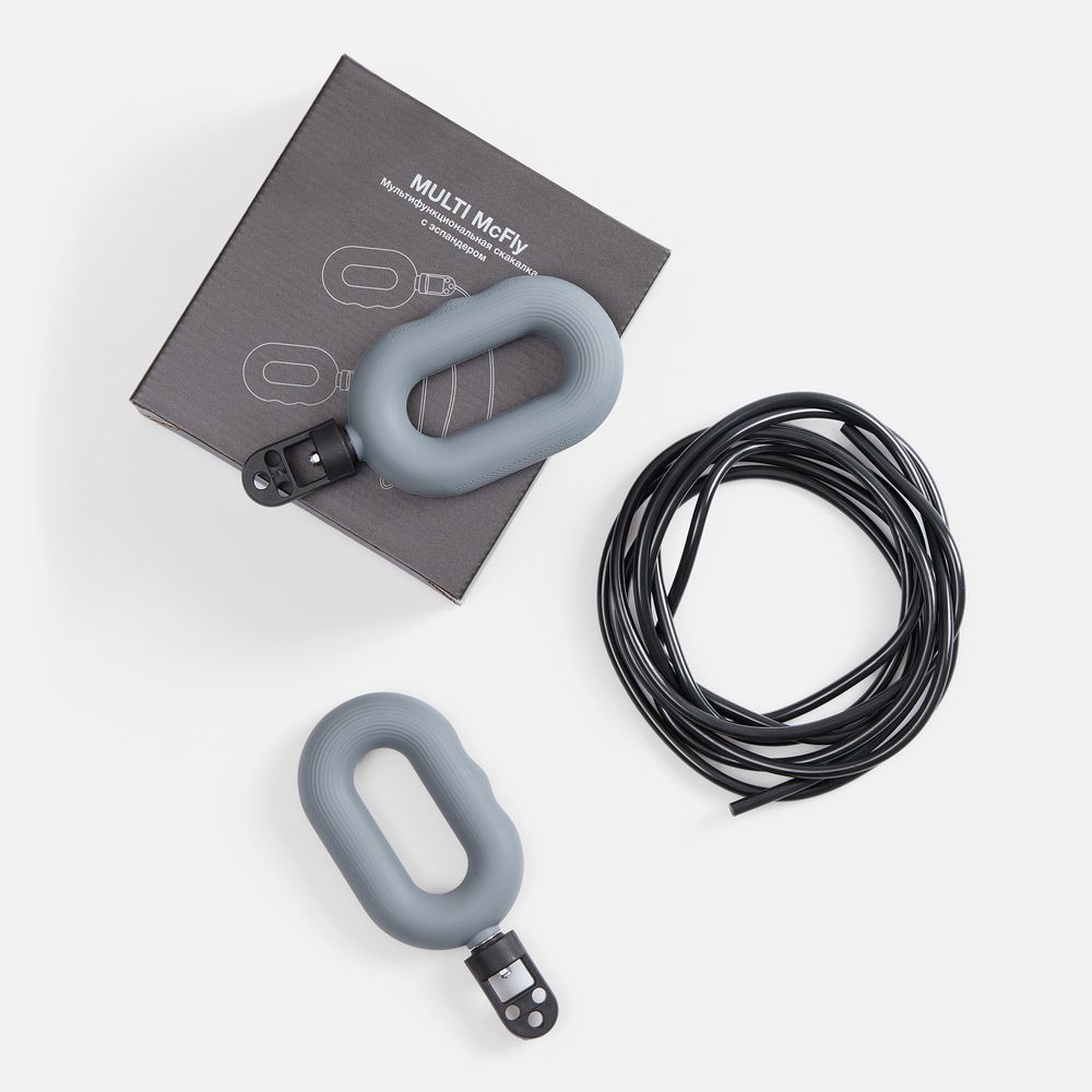 Мультифункциональная скакалка с эспандером Multi McFly