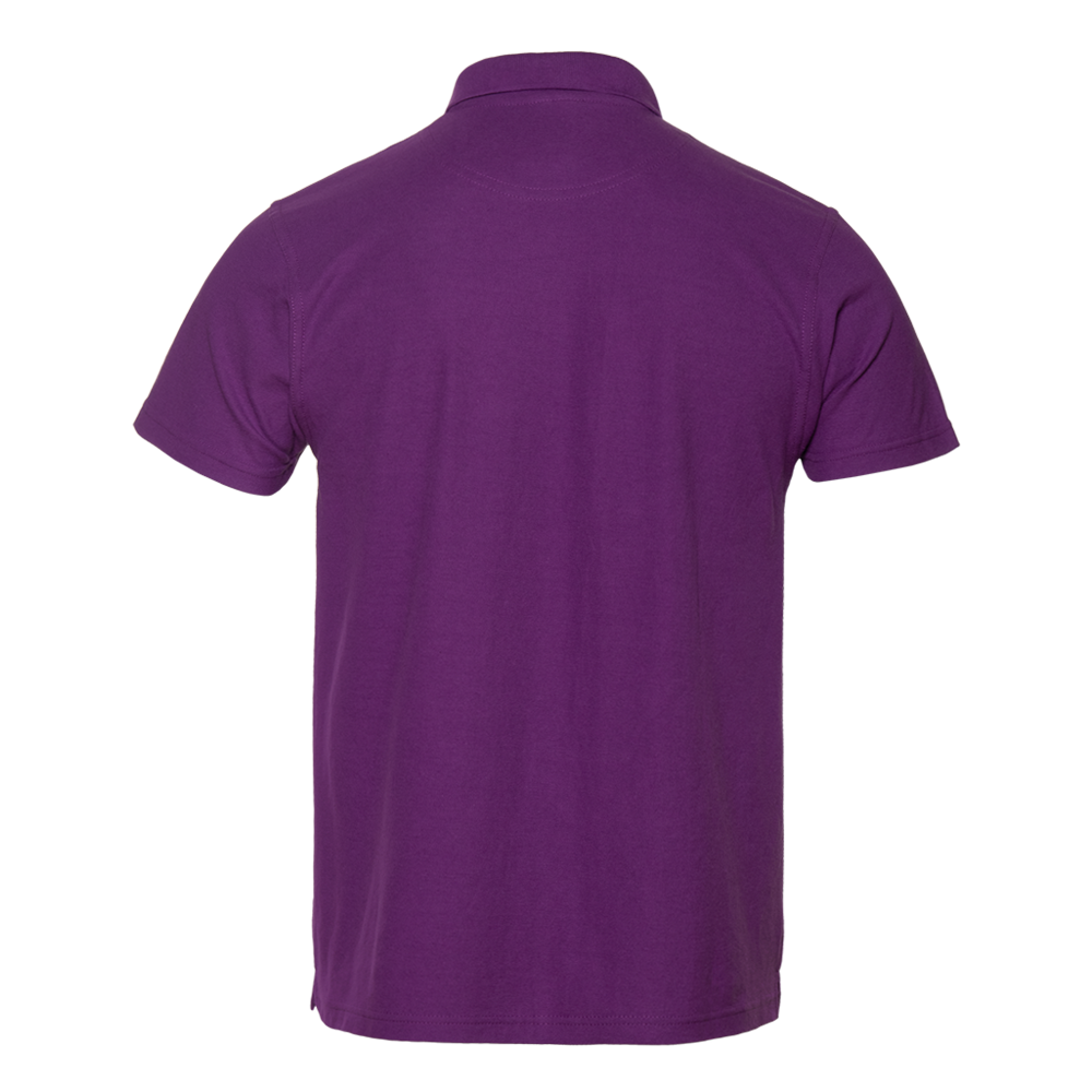 Рубашка поло мужская STAN хлопок/полиэстер 185, 104, Фиолетовый,  (94)  (46/S)