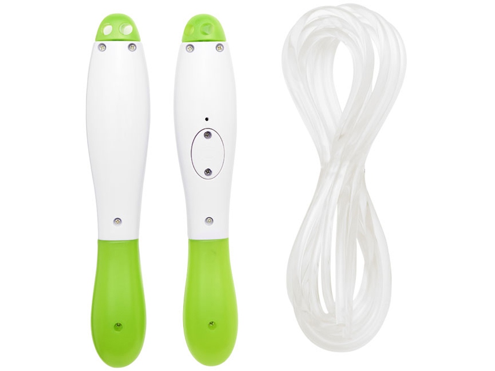 Скакалка со счетчиком Frazier, белый/лайм