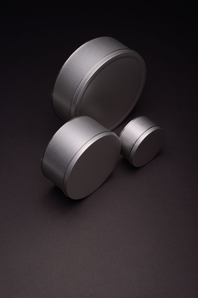 Коробка Pragmax S, круглая — пример нанесения логотипа () | Print Logo