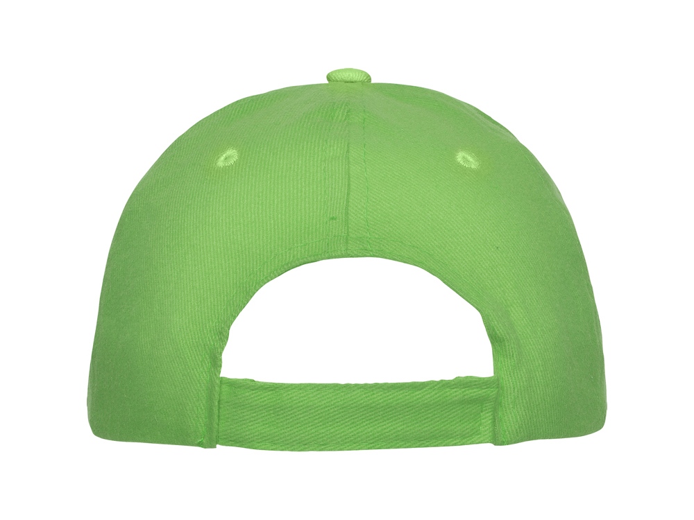 Бейсболка Panel унисекс, зеленое яблоко/черный