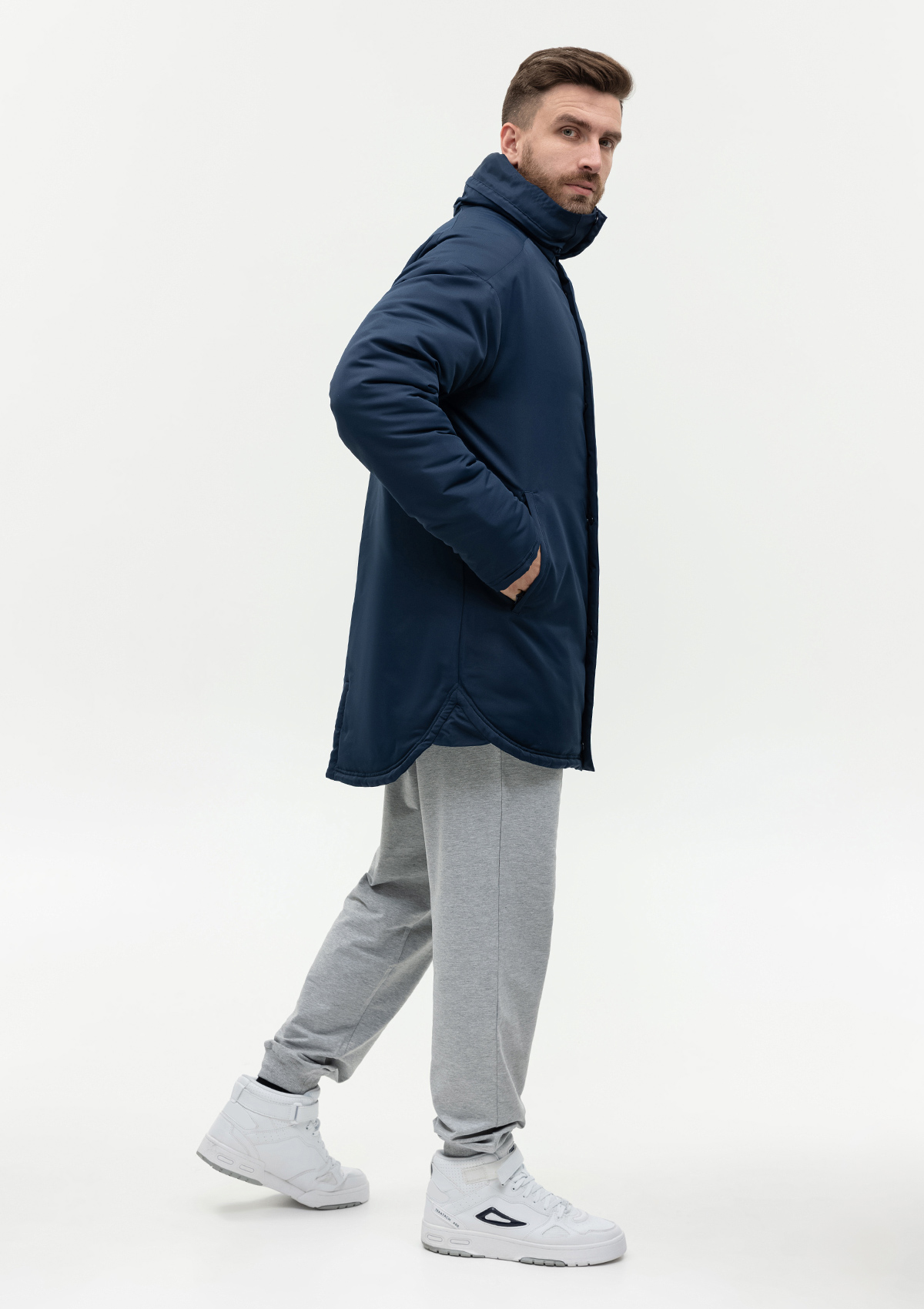 Куртка утепленная мужская STAN, 180,73, Тёмно-синий,  (46)  (52/XL)