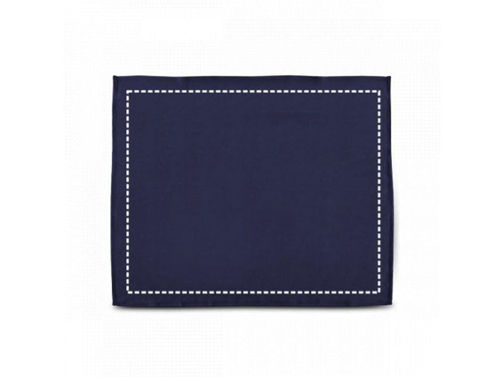 WARMY. Флисовый плед 250 г/м2, Синий