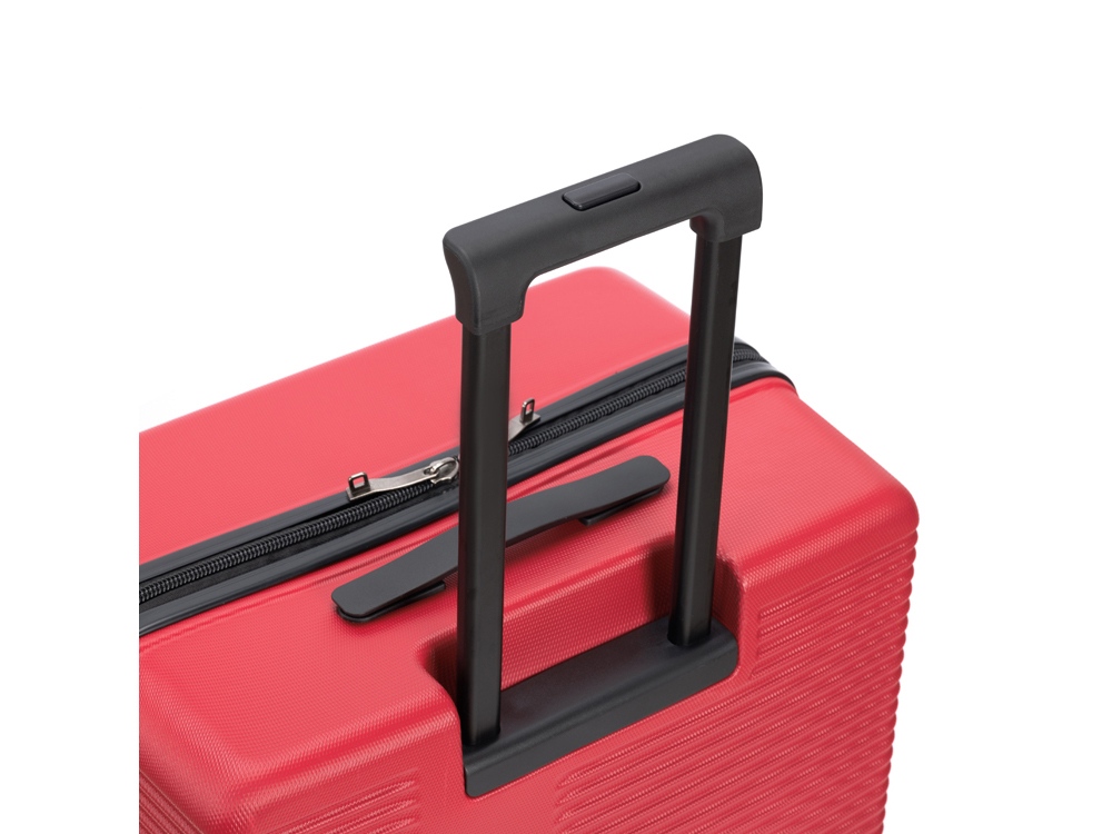 Чемодан TORBER ЭЛЬТОН, красный, ABS-пластик, 47 х 29 х 78 см, 96 л