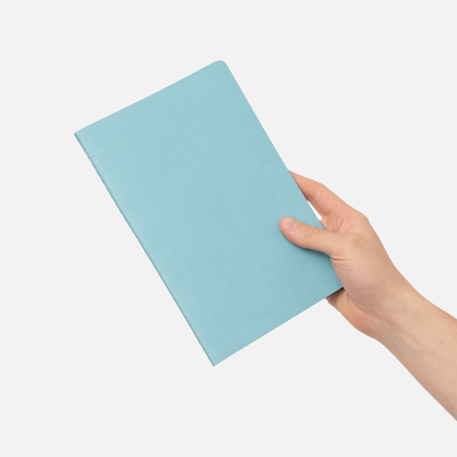 Блокнот Корса слим (Corsa slim), голубой