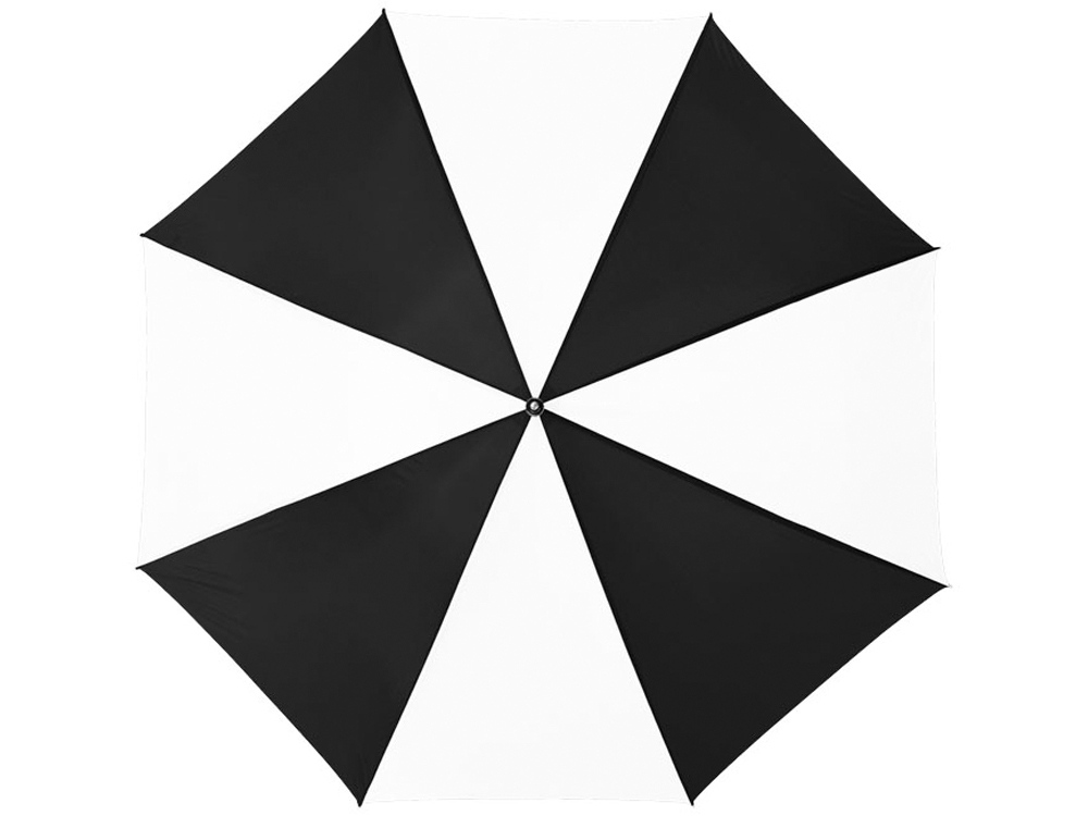 Зонт Karl 30 механический, черный/белый