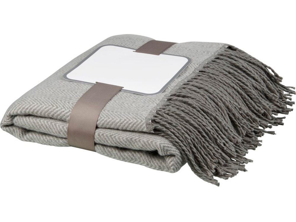 Плед Елочка с логотипом Avenue | Print Logo