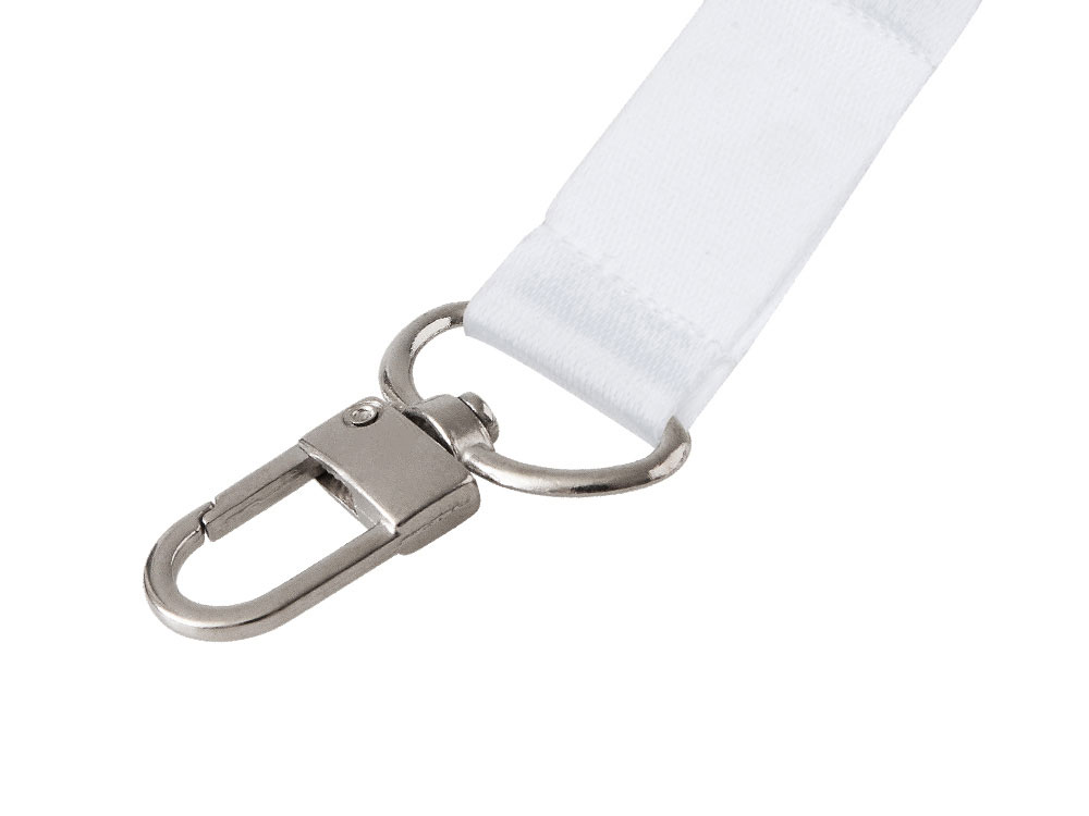 Ланъярд 2,5 см под сублимацию с трендовым карабином, межуровневым замком и замком обрыва