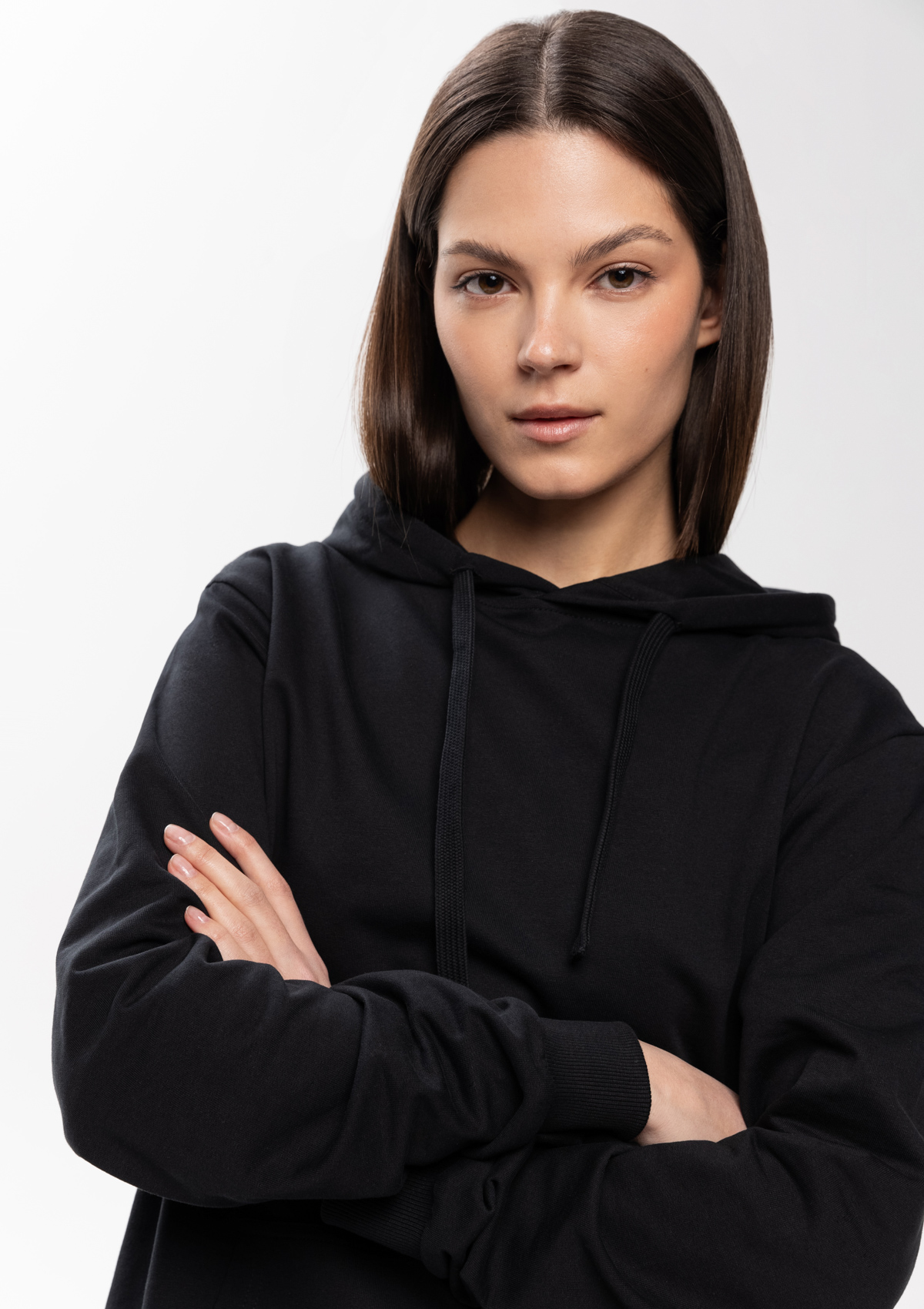 Худи унисекс STAN футер без начёса 260, 23, Чёрный,  (20)  (48/M)