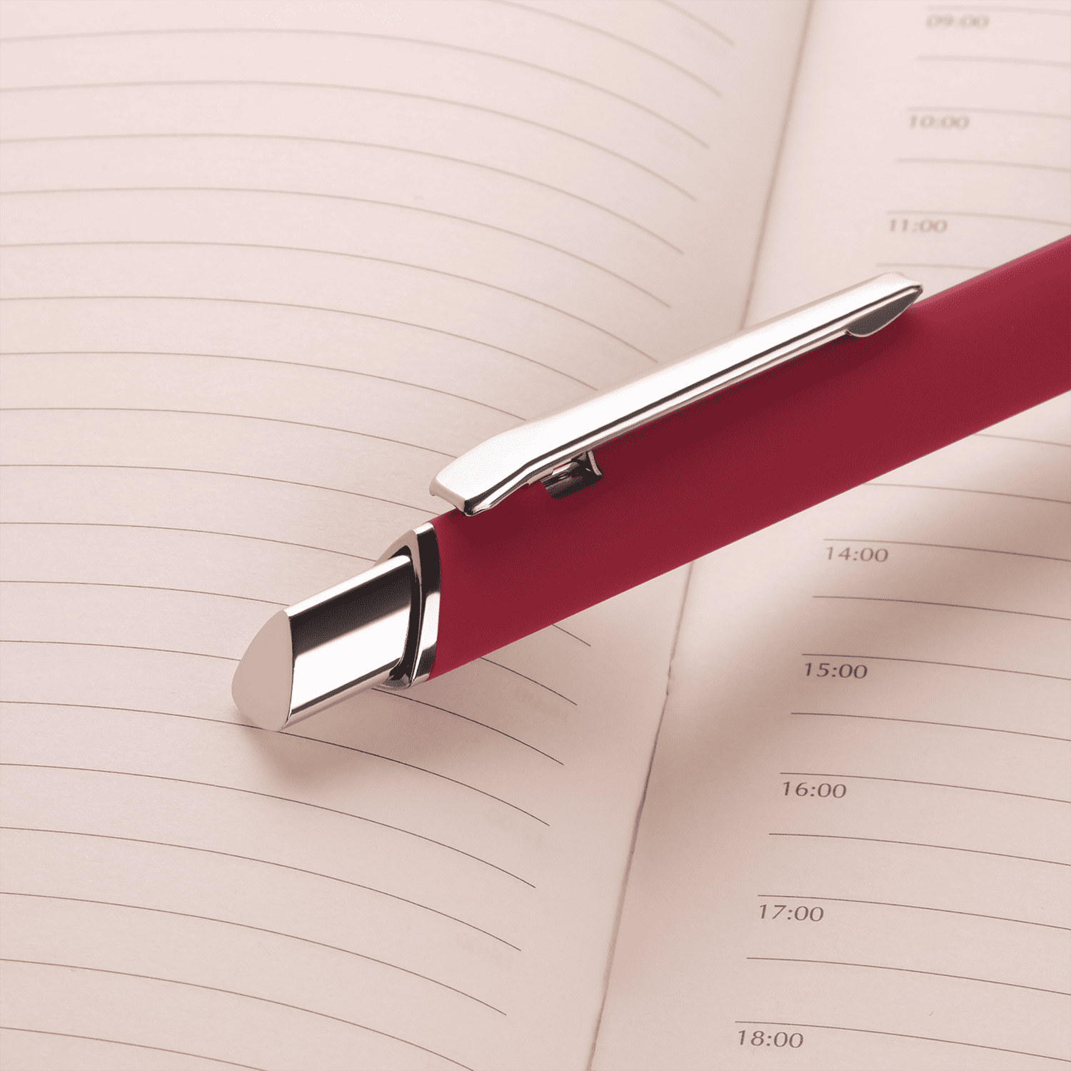 Шариковая ручка Пирамид Нео (Pyramid NEO), красная