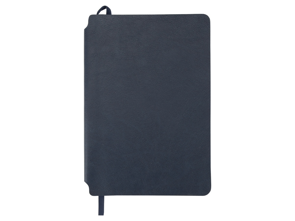 Блокнот Notepeno А5 с тонированными линованными страницами, темно-синий