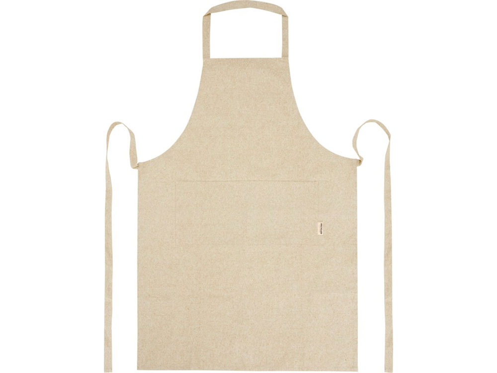 Pheebs 200 g/m2 recycled cotton apron, натуральный