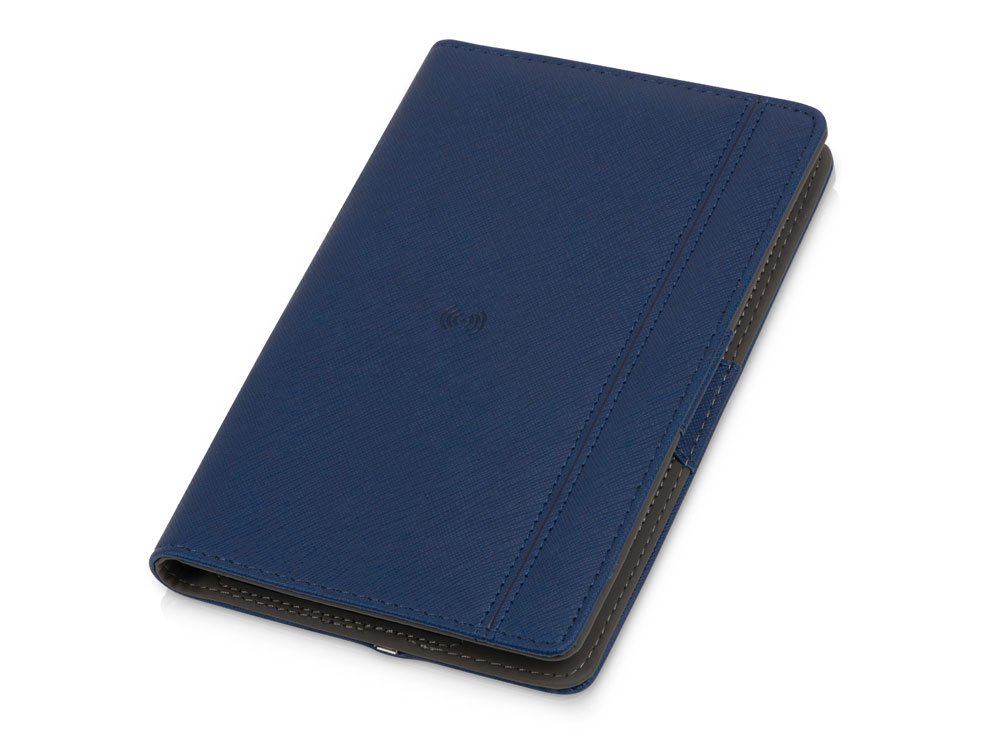 Органайзер с функцией беспроводной зарядки Manner, 5000 mAh с логотипом Voyager | Print Logo