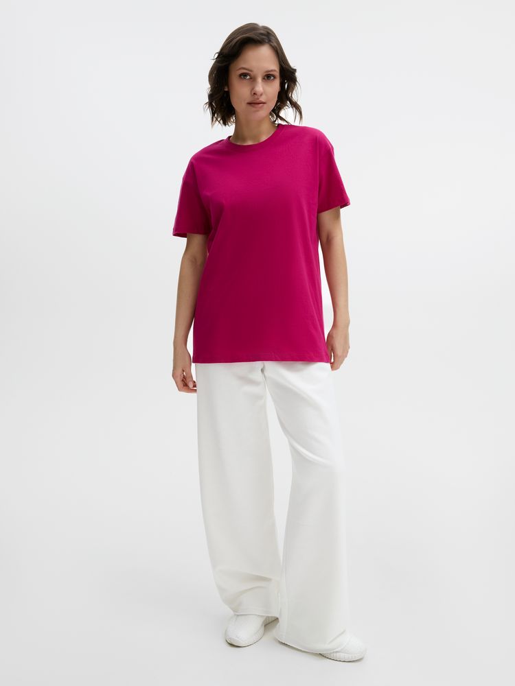 Футболка Imperial 190 ярко-розовая (фуксия), размер M