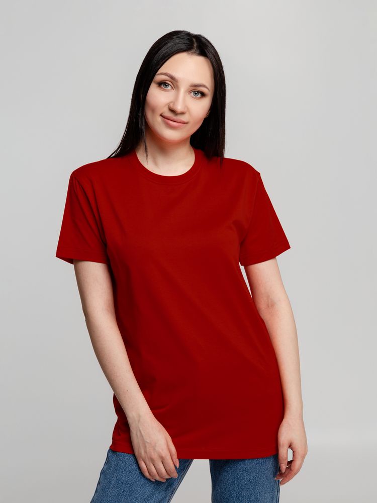 Футболка темно-красная «T-Bolka 160», размер M