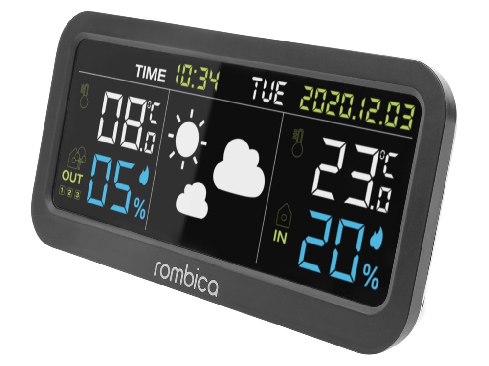 Метеостанция BoxCast 1 WTS с логотипом Rombica | Print Logo