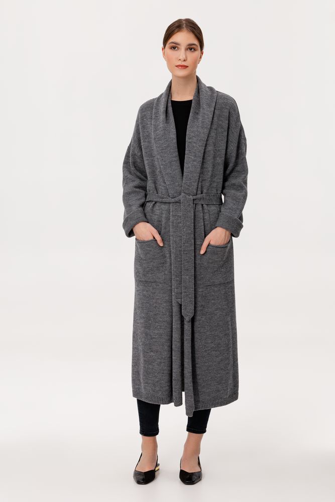 Кардиган женский Free Flow с логотипом Sherst | Print Logo