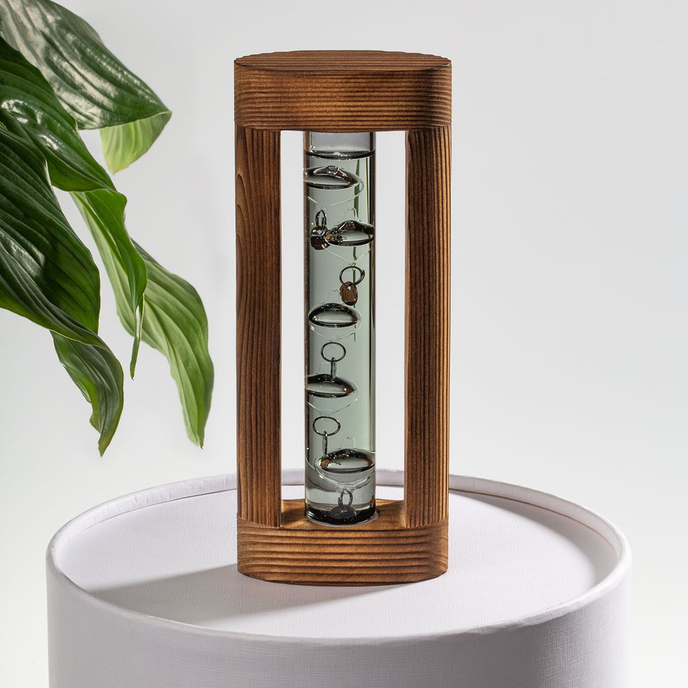 Термометр «Галилей» в деревянном корпусе